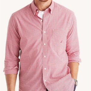 Nautica Plaid Dress Shirt